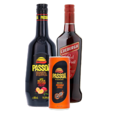Passoã festa, mix jus d'orange of Coebergh red fruit